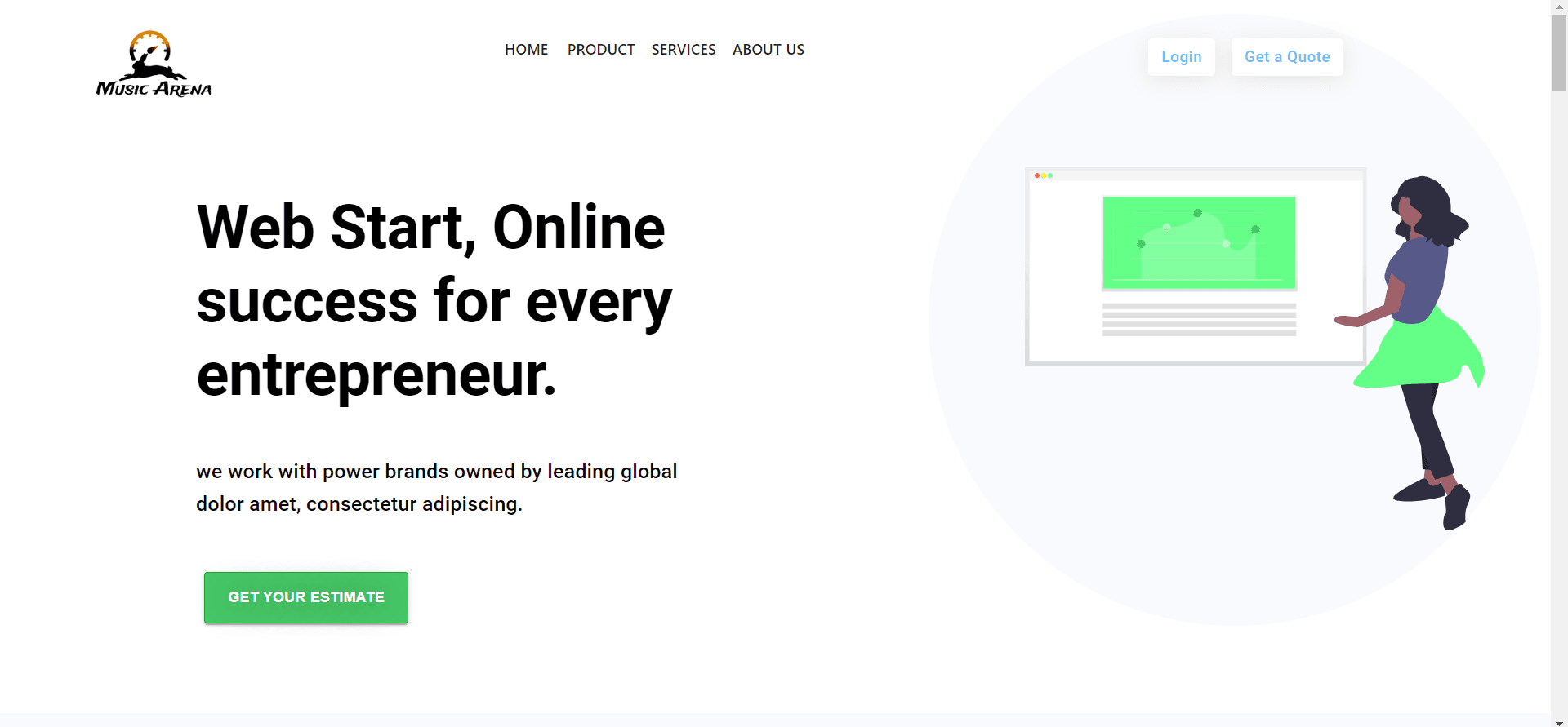 Landing Page